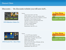 Tablet Screenshot of discountssoft.com